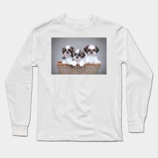 Shih Tzu puppies Long Sleeve T-Shirt